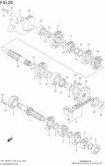 Joint set dr-z400 (27620-29F10-000)