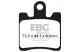 Колодки гальмівні дискові EBC SFAC283/4