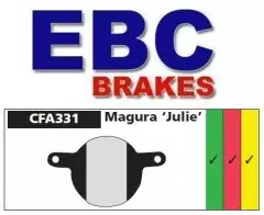 Колодки гальмівні дискові EBC CFA331