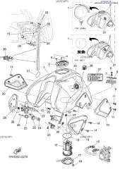 Наклейка предупредительная (4SU-F415E-00-00)