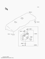 Фара передня KVF360-A1 (230047501)