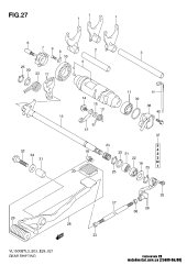 Lever, gear shift vl (25600-06J00-000)