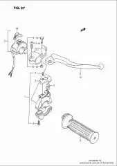 Lever,brake (57420-46440-000)