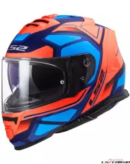 Шолом LS-2 FF800 STORM, Помаранчевий/Синій, XXL