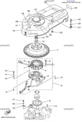 Наклейка предупредительная (68V-13437-61-00)