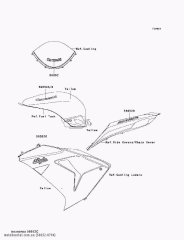 MARK,CNT COWLING,NINJA ZX1000D (560520794)