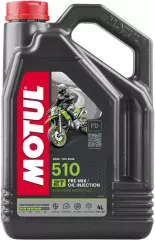 Олива моторна Motul 510 2T напівсинтетична 4л
