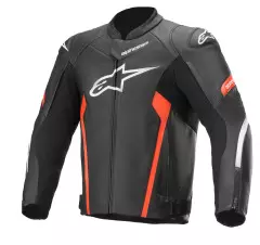 Мотокуртка Alpinestars FASTER V2, Чорний/Червоний, 56