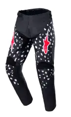 Мотоштани підліткові Alpinestars Racer North, Чорний/Червоний, 22