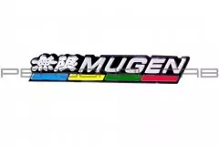 Наклейка шильдик MUGEN (16x3) (4521)