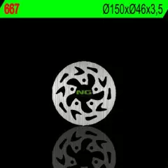 Диск гальмівний NG 667