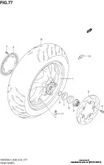 Nut an400/k3 (09159-20014-000)
