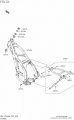 Nut,steering stem,28 (K9201-51861-000)