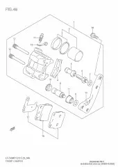 Pad & shim set lt-z2 (59300-42860-000)