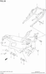 Pad, tank gsx1300r (41860-24F00-000)