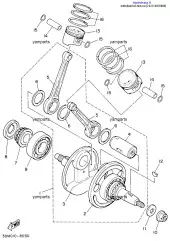 Палец Коленвала :: PIN, CRANK 1 (2UJ-11681-00-00)