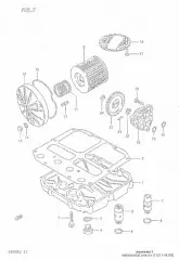 Pan,oil gs500e (11511-44100-000)