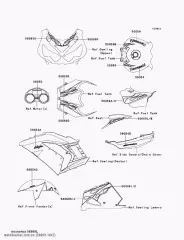 PATTERN,SEAT COVER.LH ZX1400EX (560691867)