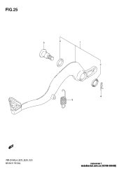 Pedal assy,brake rm- (43100-28H00-000)
