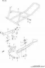 Pedal, brake (43111-46E10-000)