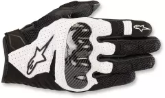 Моторукавички Alpinestars SMX-1 AIR V2, Чорний/Білий, XXL