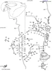 Трубка 11 (1D7-24322-00-00)