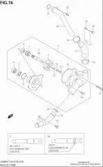 Pipe comp,water pump (17890-48E00-000)