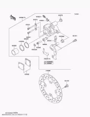Поршень-COMP-гальма KVF400-A1 (430201114)