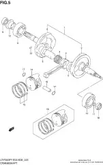 Piston ring set (12140-19B80-050)