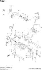 Plate gear shift sto (25381-37401-000)