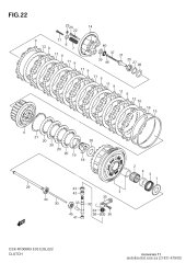 Plate,clutch gsx-r10 (21451-47H00-000)