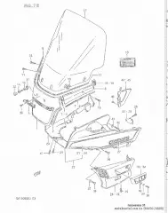 Plate,fr cover l (94456-24A00-000)