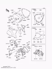 Пластина,SOUND ARRESTOR EJ650-A1 (132711223)