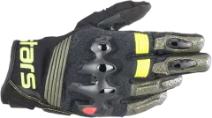 Рукавички Alpinestars Halo, Чорний/Жовтий, M