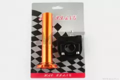 Рукоятка газу короткохідна тюнінг mod:1 чорна (RIDE IT), Чорний