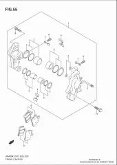 Seal set,piston an25 (69300-14820-000)