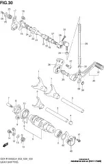 Shaft gsf600 (25411-27A00-000)