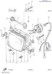 Шайба (5J0) :: WASHER, PLATE (5J0) (90201-085E6-00)