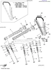 Шайба Регулировочная (Клапана) 2 (2.15) :: PAD, ADJUSTING 2 (2.15) (1HX-12169-E0-00)