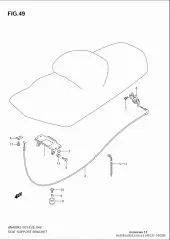 Spacer,seat hinge br (45231-14G00-000)