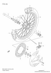 Spoke rm-z450/k7 rm- (55320-35G10-000)