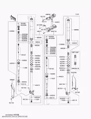 Пружина-передня вилка,K=4.8N KX450 (440260149)
