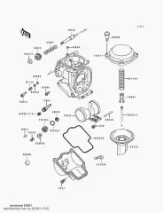 Пружина,стартера поршень ZX900-A1 (920811761)