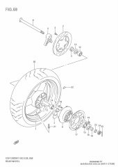 Sprocket,rear,nt 45- (64511-27E00-000)