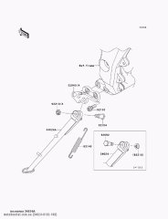 STAND-SIDE,F.S.BLACK ZX1000GBF (34024010218R)