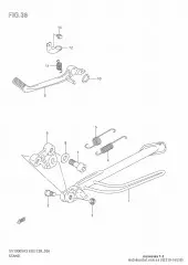 Stand,prop sv1000(s) (42310-16G50-000)