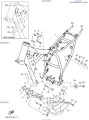 Крепление двигателя 2 (1C6-F1315-00-00)
