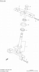 Stem gsx600f/w- 750f (51410-08F00-000)