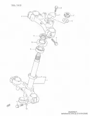 Stem steering (51410-02B40-000)