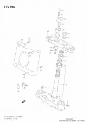 Stem, steering vl150 (51410-10F20-000)